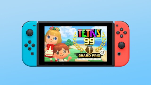 Tetris 99 Animal Crossing New Horizons