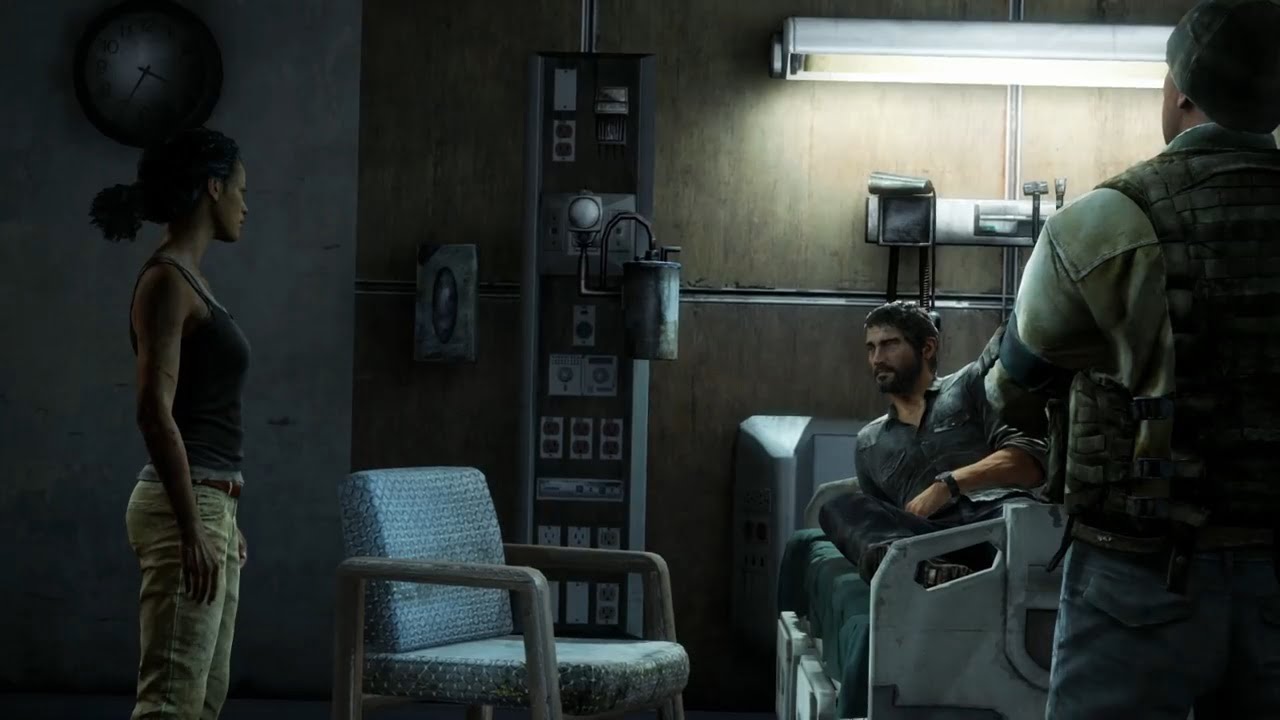 The Last of Us Joel Marlene hospital