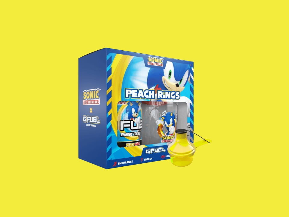 Sonic the Hedgehog energy drink