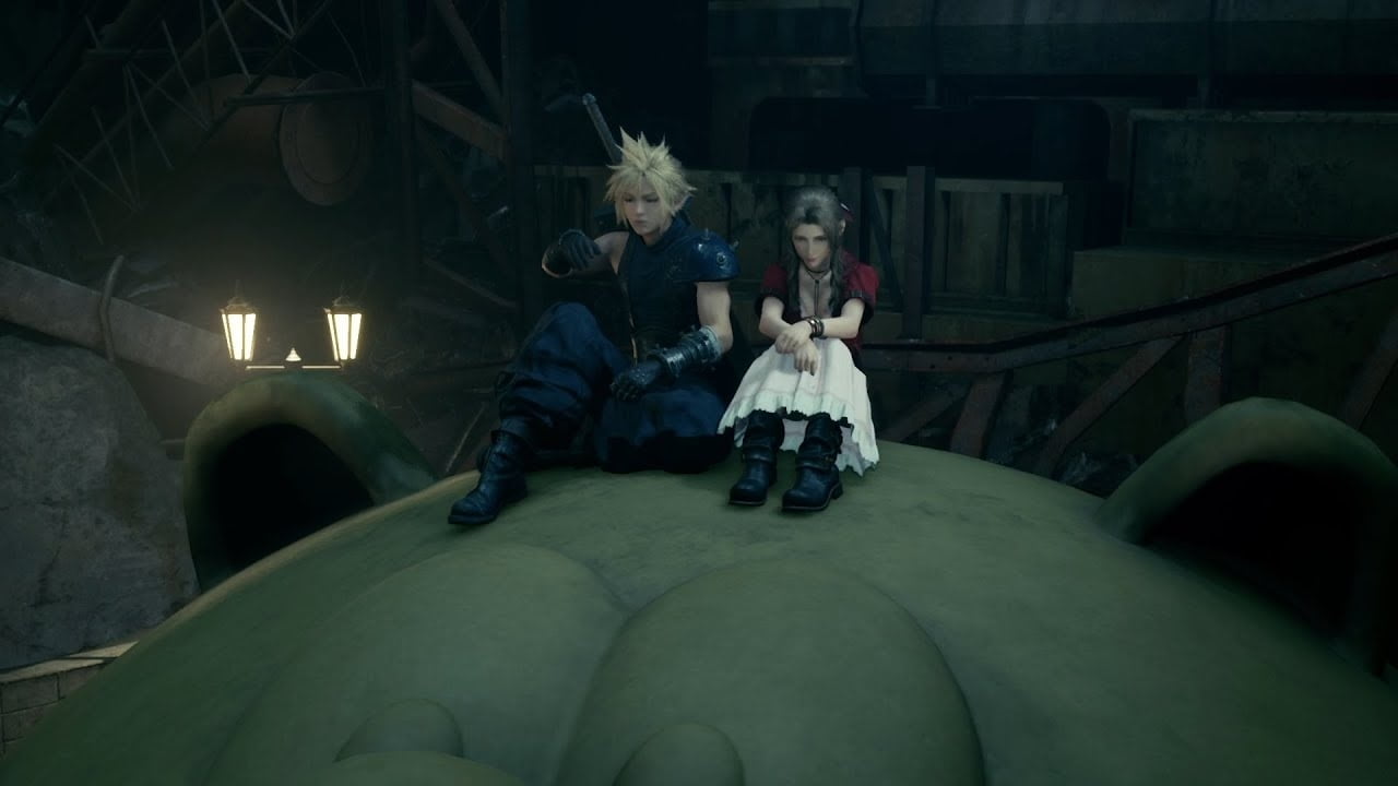 Final Fantasy VII Remake moogle slide