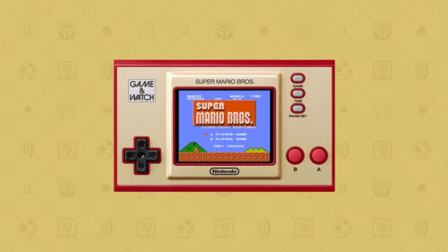 Nintendo Game & Watch: Super Mario Bros system