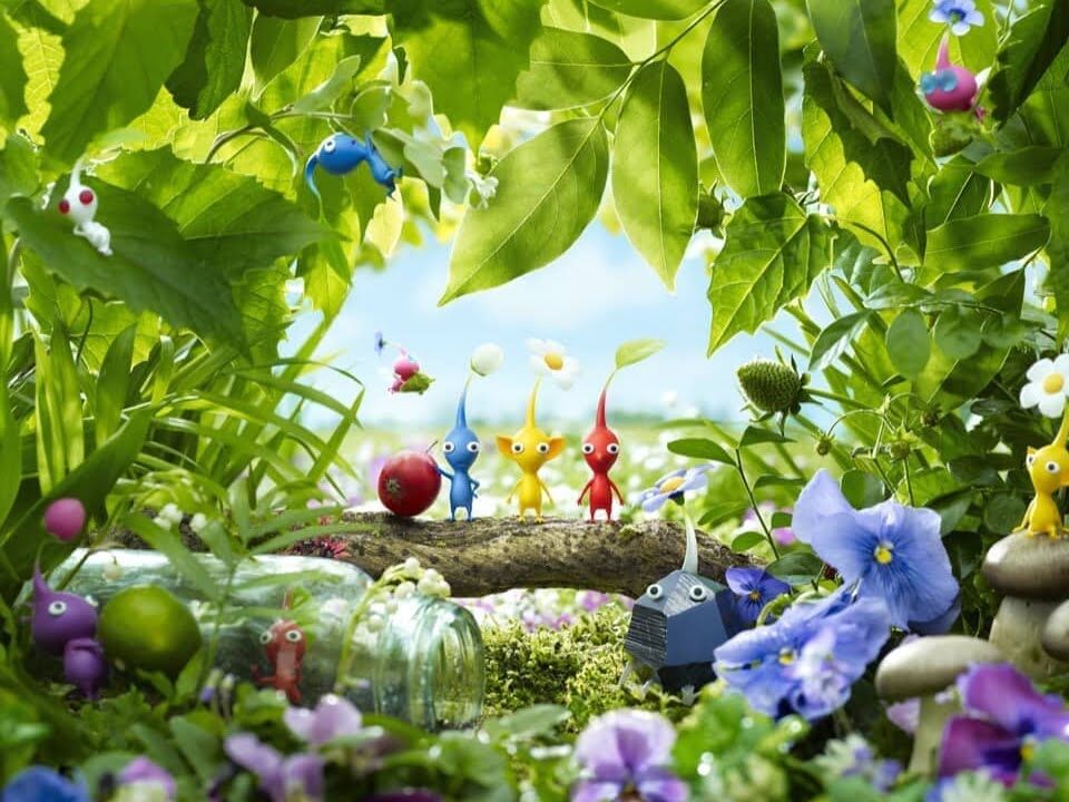 Pikmin 3 Deluxe - Nintendo Switch art