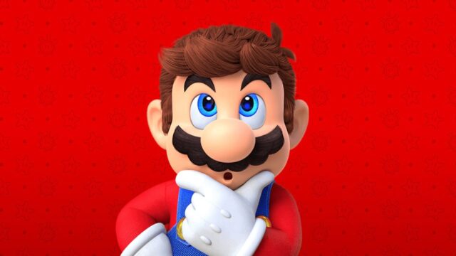 Nintendo - Super Mario thinking