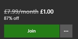 Xbox Game Pass Discount