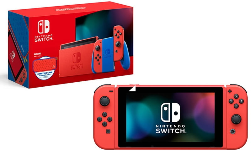 Nintendo Switch Console - Super Mario colours