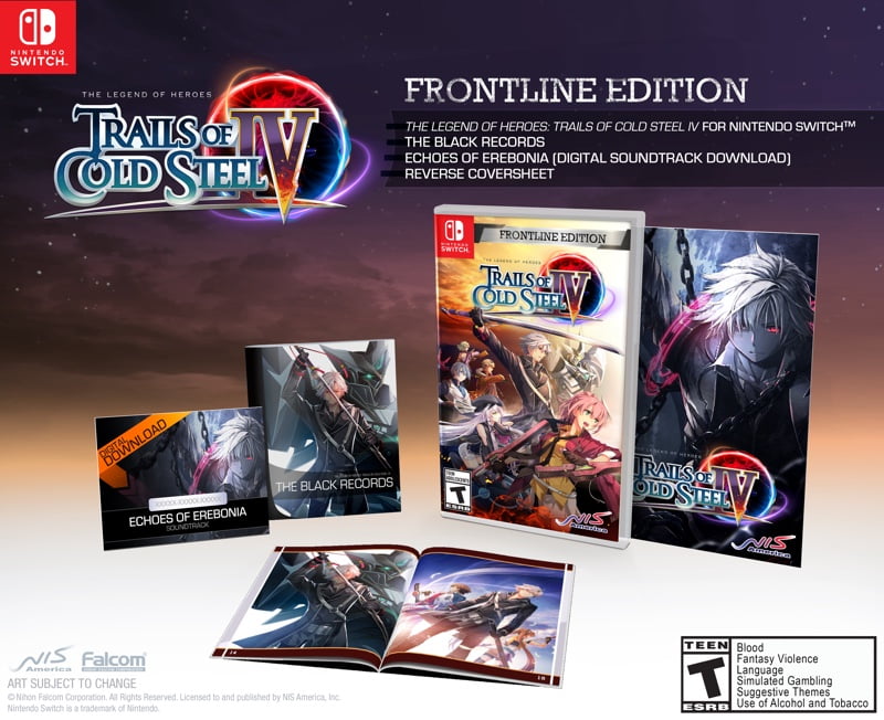 Trails of Cold Steel IV - Nintendo Switch Frontline Edition