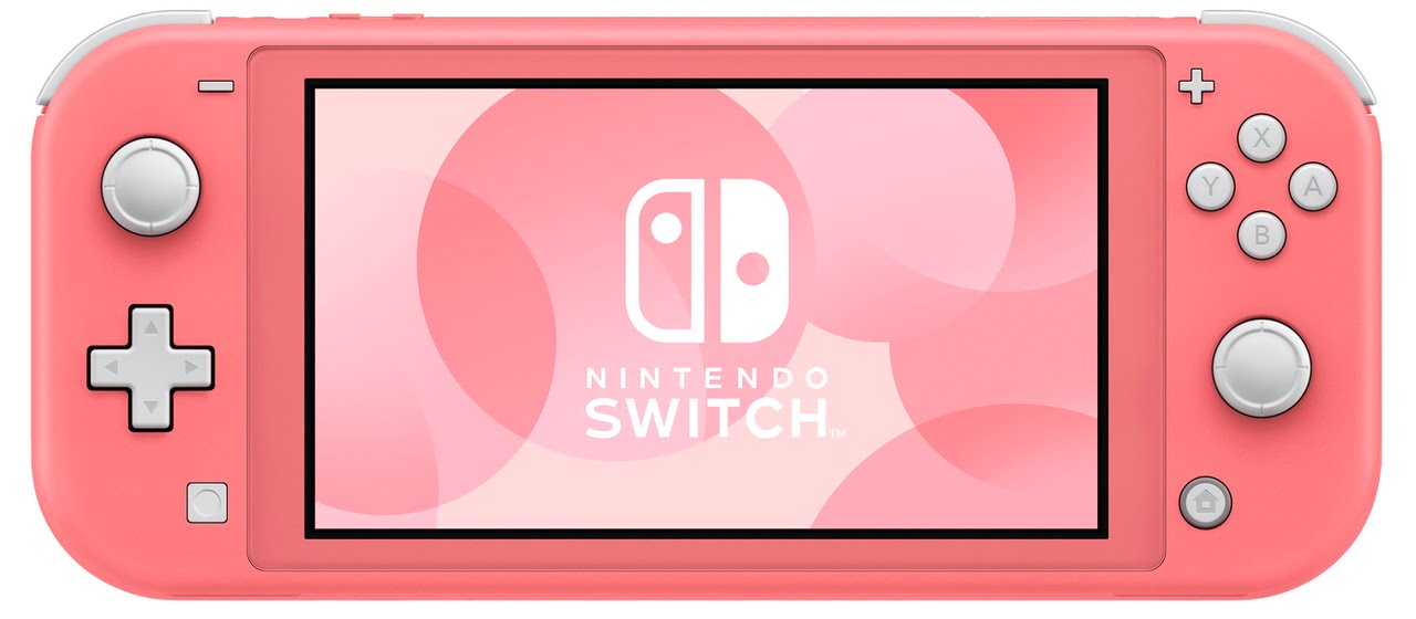 Nintendo Switch Lite Coral Color