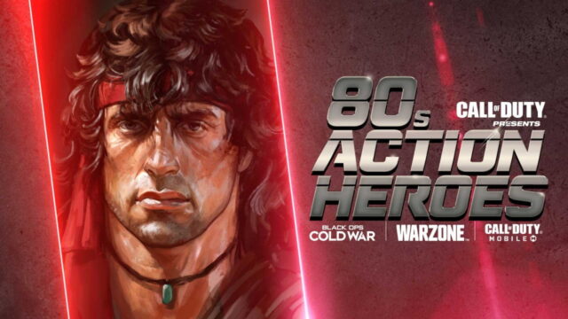 Call of Duty 80s action heroes