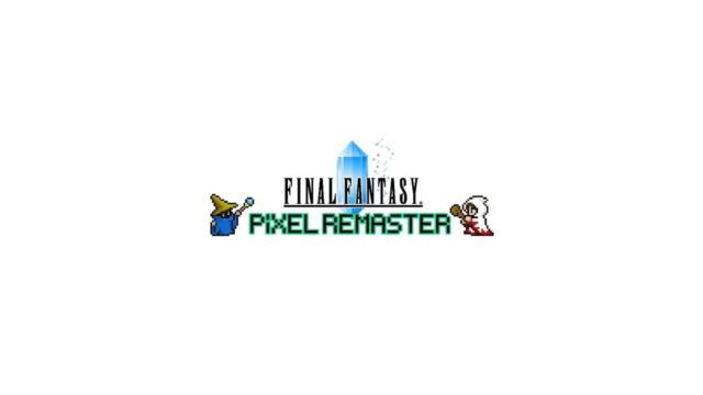 Final Fantasy pixel remaster logo