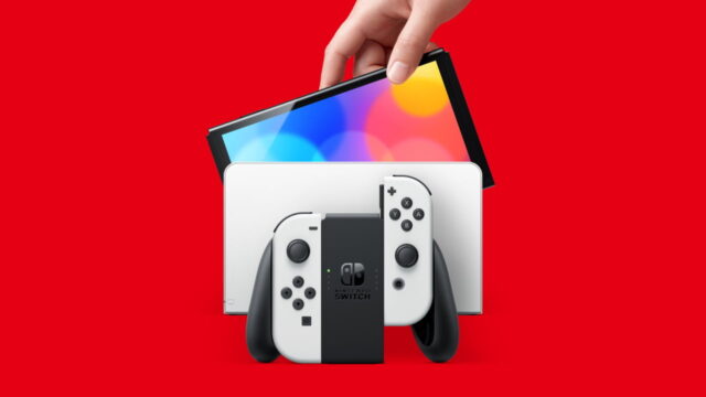 Nintendo Switch OLED Model docked