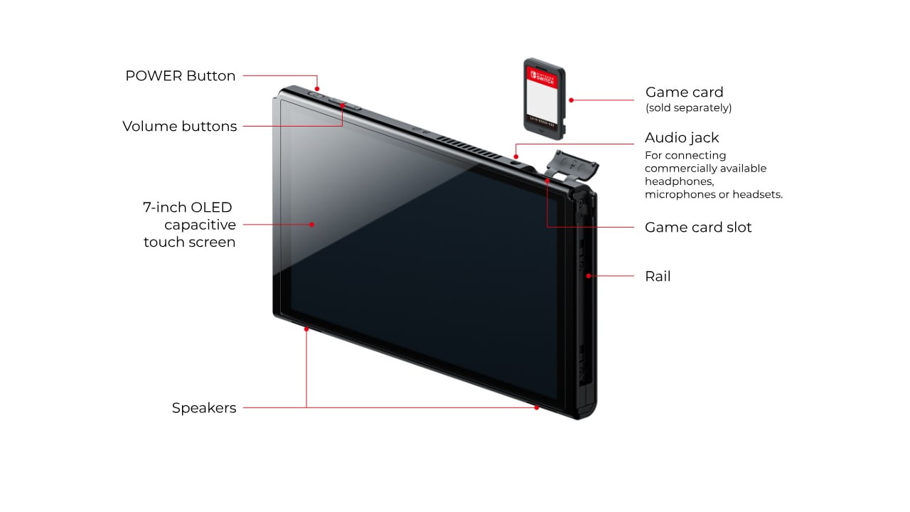 Nintendo Switch OLED Model front