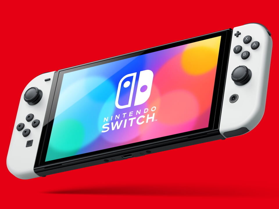 Nintendo Switch OLED Model handheld