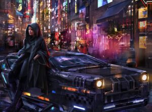 Cloudpunk key art