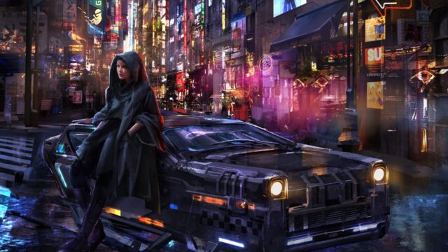 Cloudpunk key art