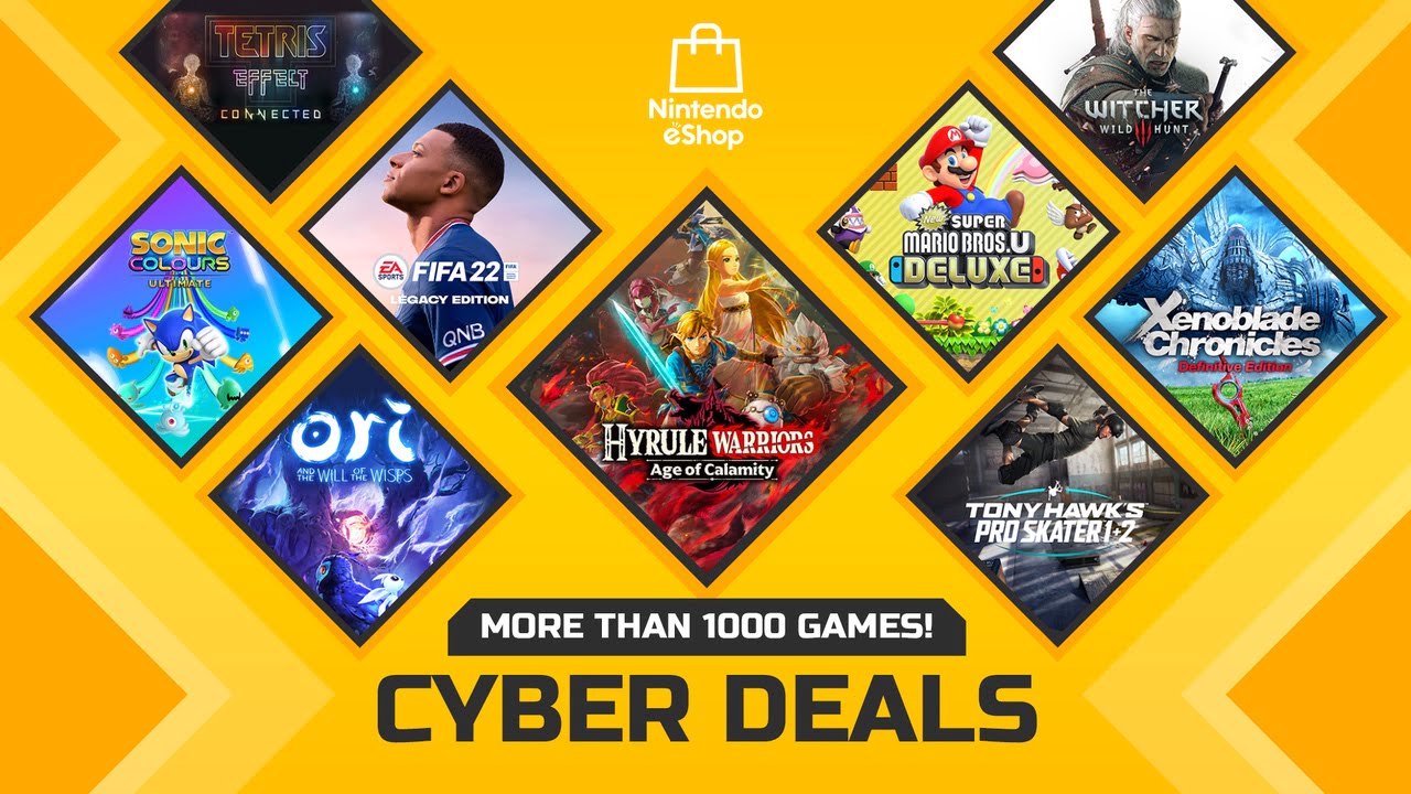 Nintendo eShop Cyber Deals Europe