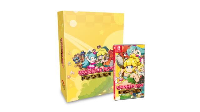 wonder boy returns remix physical release