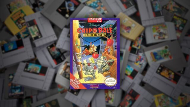chip n dale rescue rangers box art