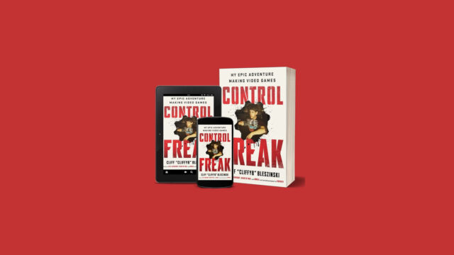 cliff bleszinski control freak cover art v2