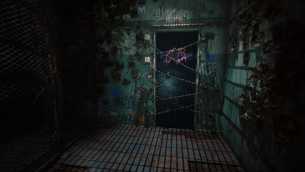 Silent Hill The Short Message screenshot of a door