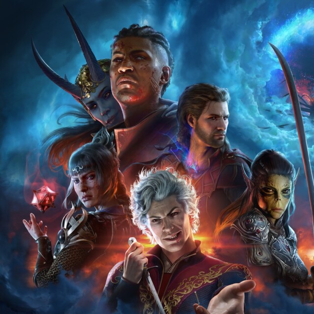 Baldur's Gate 3 key art