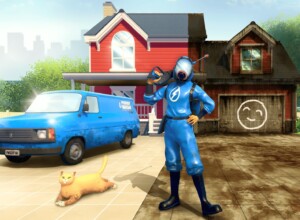 PowerWash Simulator key art