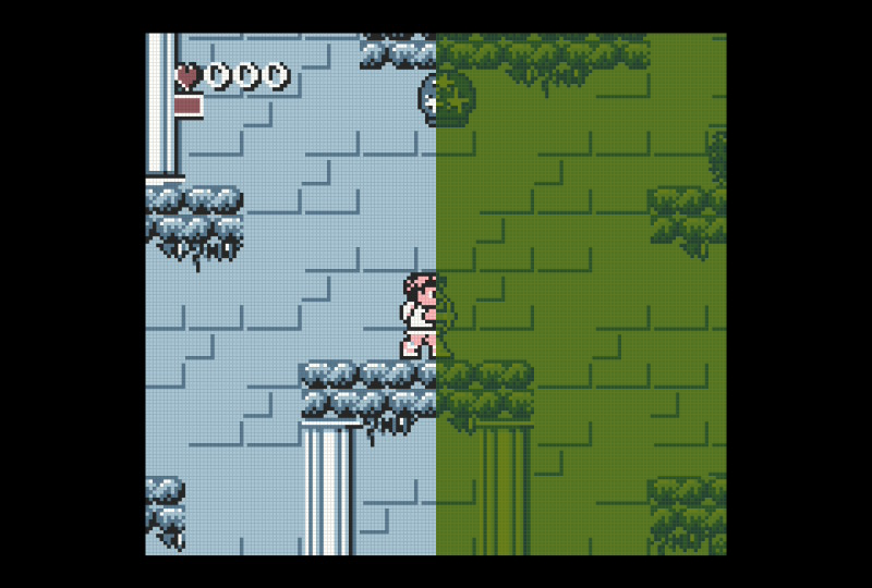 Kid Icarus - Game Boy Color comparison