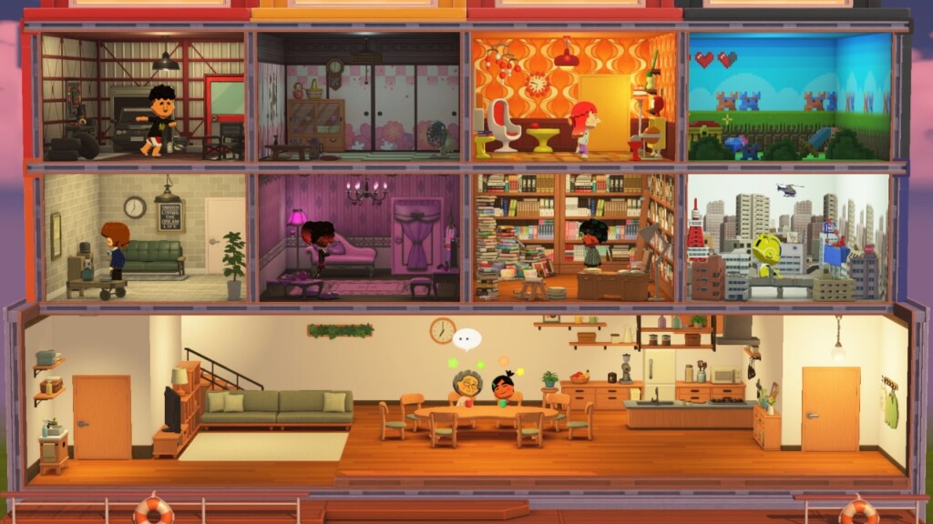 Tomodachi Life: Living the Dream homes