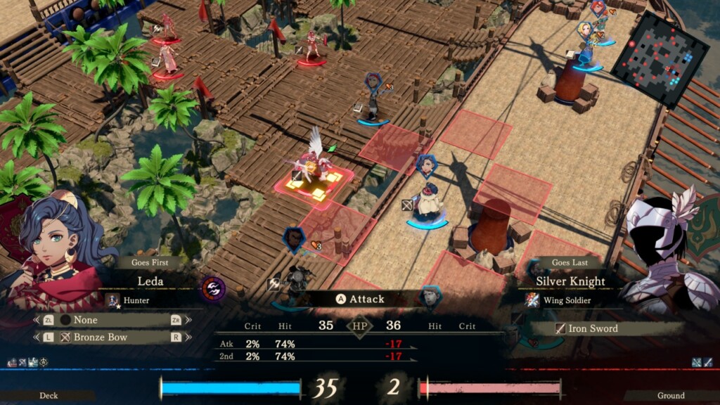 Fire Emblem: Fortune's Weave - Battle