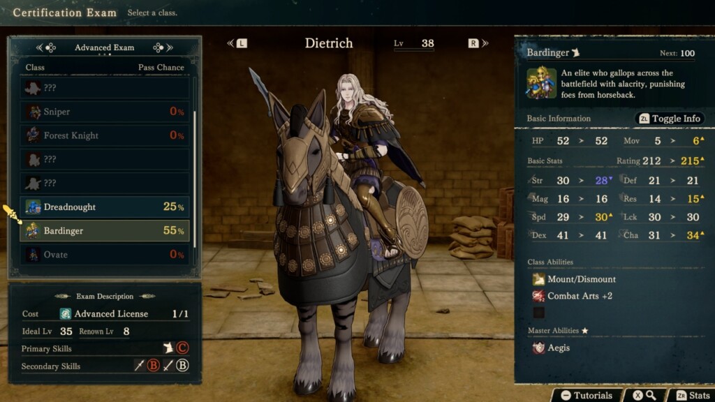 Fire Emblem: Fortune's Weave - Dietrich