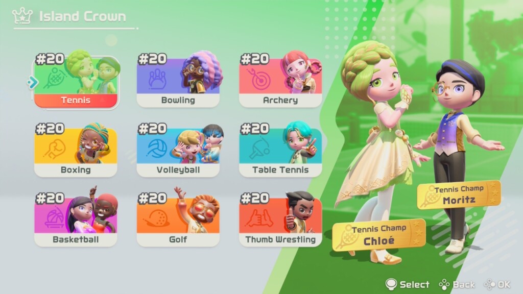 Nintendo Switch Sports Resort - Island Crown